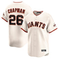 tocy SF.Giants #26 Matt Chapman Player Cream Home Limited Stitched Jerseys