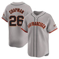 tocy SF.Giants #26 Matt Chapman Player Gray Home Limited Stitched Jerseys
