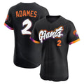 tocy SF.Giants #2 Willy Adames Player Black 2025 City Connect Home Limited Elite Stitched Jerseys