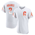 tocy SF.Giants #2 Willy Adames Player White City Connect Home Limited Elite Stitched Jerseys