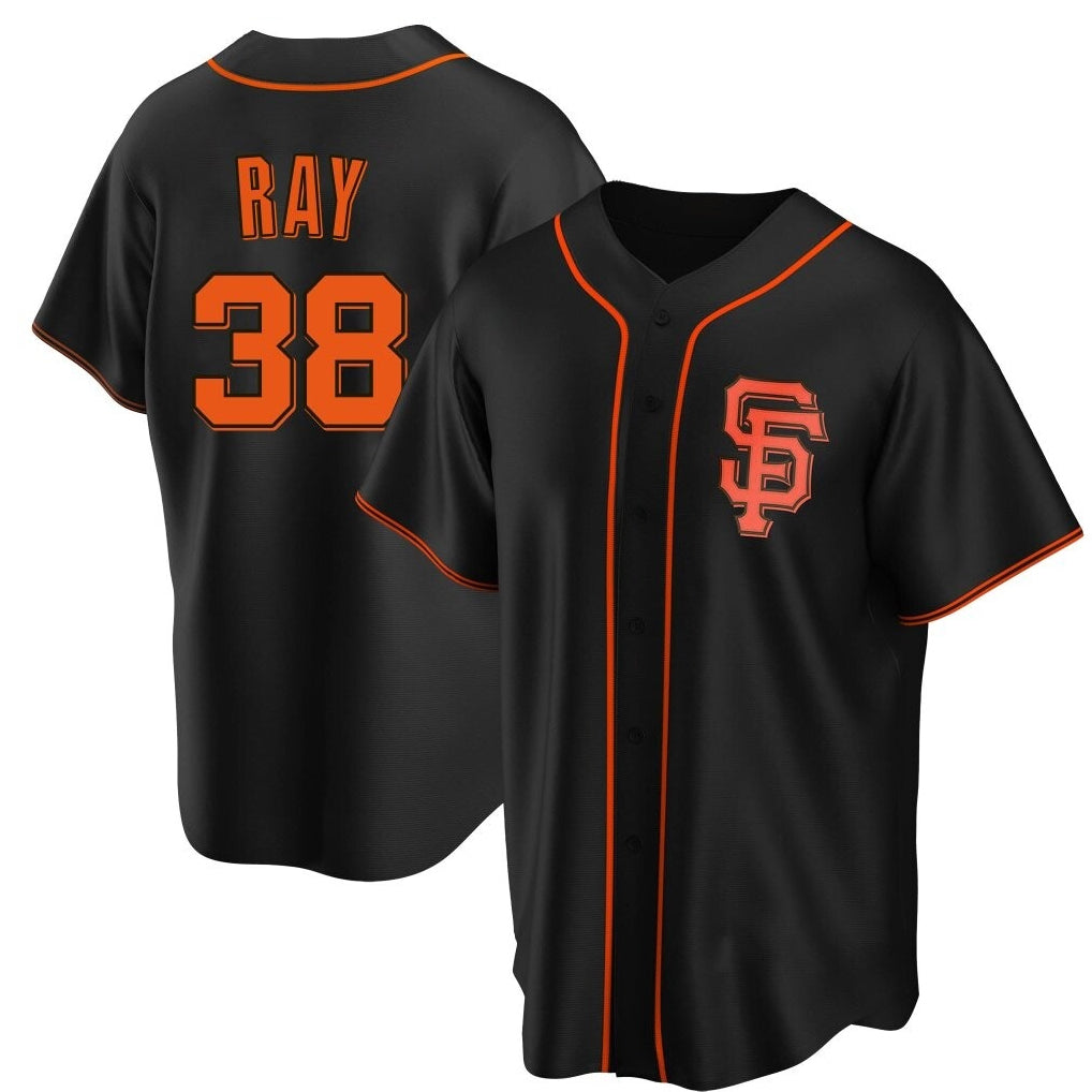 tocy SF.Giants #38 Robbie Ray Player  Black 2026 Home Game Stitched Jerseys