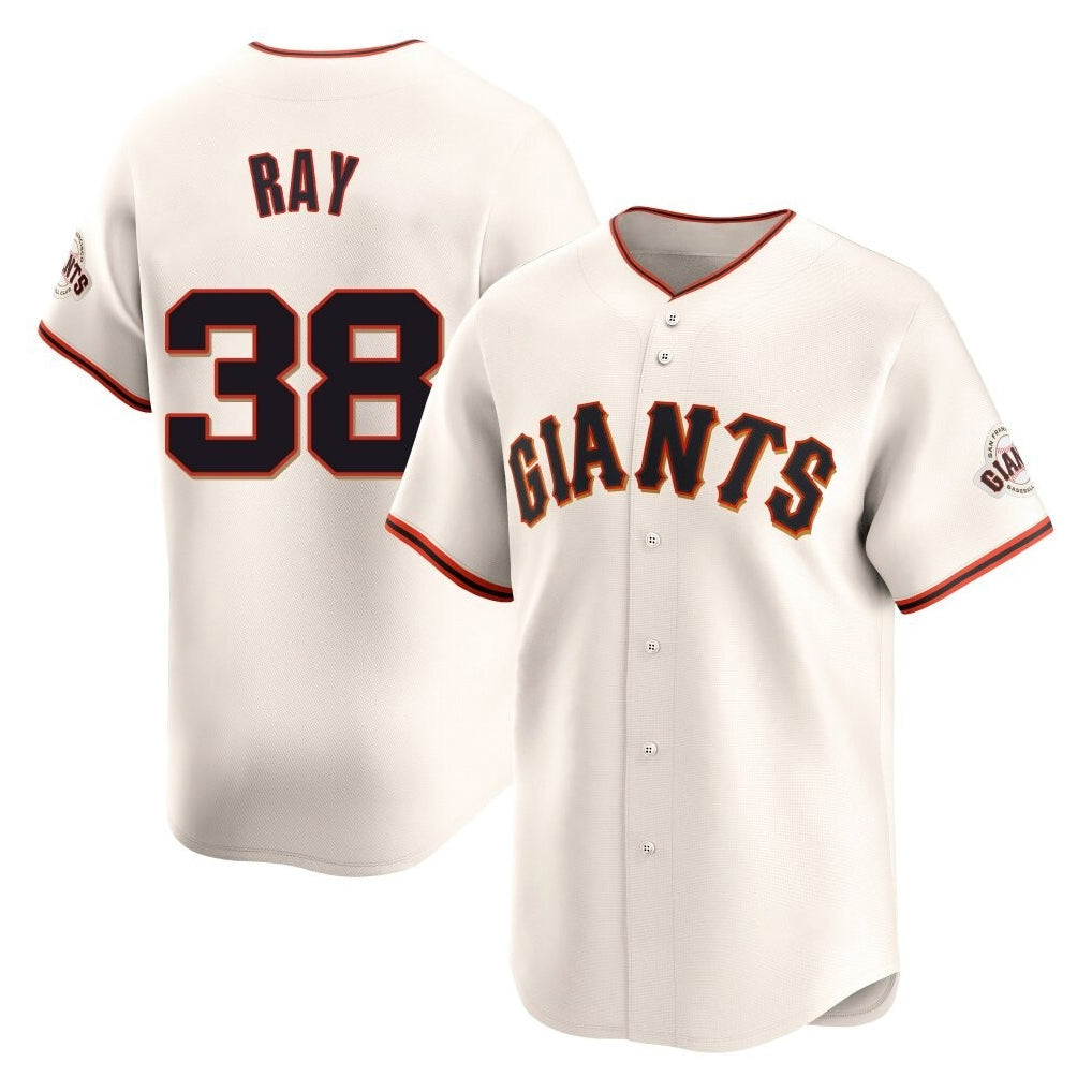 tocy SF.Giants #38 Robbie Ray Player Cream Home Limited Stitched Jerseys