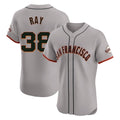 tocy SF.Giants #38 Robbie Ray Player Gray Home Limited Elite Stitched Jerseys