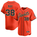 tocy SF.Giants #38 Robbie Ray Player Orange Home Limited Stitched Jerseys