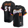 tocy SF.Giants #51 Jung Hoo Lee Player Black 2025 City Connect Home Limited Stitched Jerseys