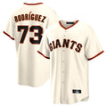 tocy SF.Giants #73 Randy Rodriguez Player Cream Home Game Stitched Jerseys