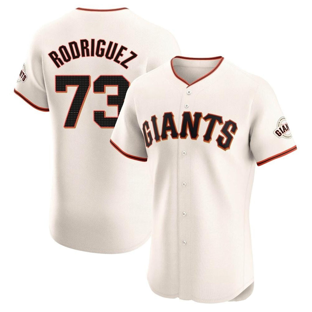 tocy SF.Giants #73 Randy Rodriguez Player Cream Home Limited Elite Stitched Jerseys
