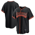 tocy SF.Giants Blank Player Black Alternate Limited Stitched Jerseys