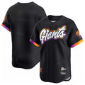 tocy SF.Giants Blank Player Black City Connect Limited Vapor Stitched Jerseys