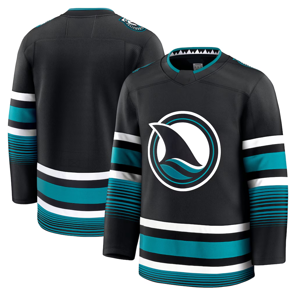 Tocy S.Jose Sharks Black Alternate Premium Jerseys