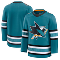 Tocy S.Jose Sharks Teal Home Premium Jerseys