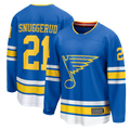 Tocy St.L.Blues #21 Blues Jimmy Snuggerud Blue Home Breakaway Jerseys