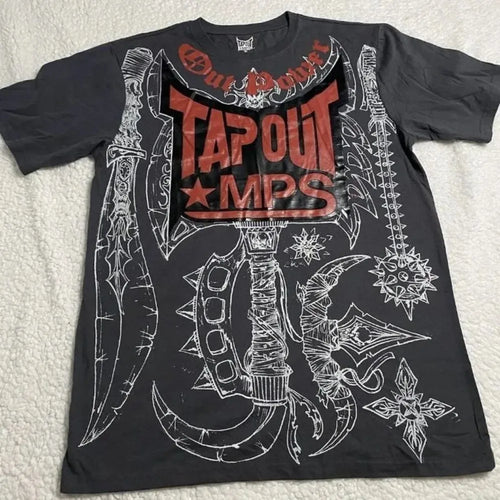 Cheap T-shirt Jerseys new summer fashion letter skull print comfortable and breathable round neck T-shirt outdoor street top