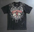 Cheap T-shirt Jerseys New men's summer fashion Gothic letter skull print soft and breathable round neck T-shirt outdoor street top