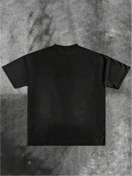 Cheap T-shirt Jerseys Men's Fashion Men's Printed Short Sleeved T-Shirt, Men's Round Neck Top, 180g 100% Pure Cotton Fabric