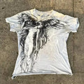 Cheap T-shirt Jerseys Red Southpole Graffiti T-Shirt Mens Urban Streetwear Art Bold Vintage Distressed Style Tops Hip-Hop American Women Casual Wear