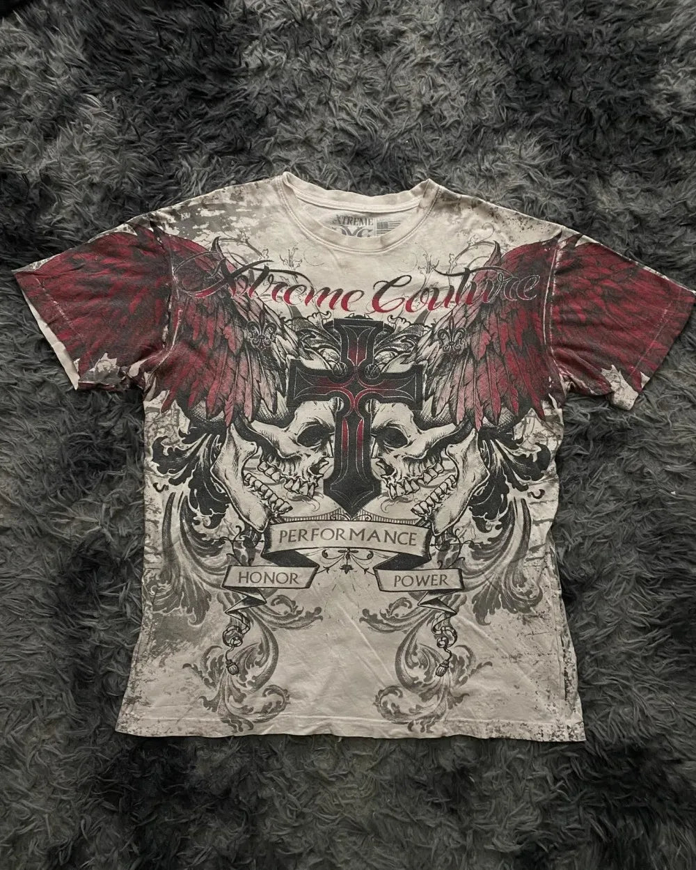Cheap T-shirt Jerseys European and American men's summer fashion skull letter print comfortable and breathable round neck T-shirt outdoor street top