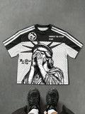 Cheap T-shirt Jerseys 2025 Summer New sporty, casual and fashionable outdoor 3D digital printed soft comfortable and breathable men's T-shirt
