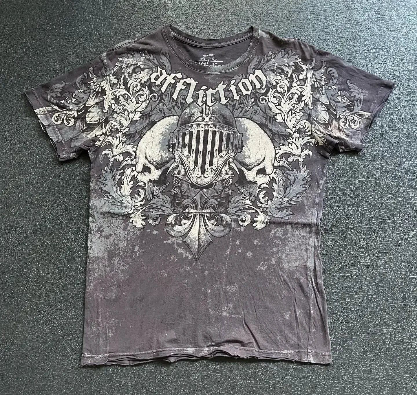 Cheap T-shirt Jerseys Y2K Affliction Graphic T Shirt Mens Large Grunge Wings New Fashion Style Couple Tops Pure Cotton Short Sleeves