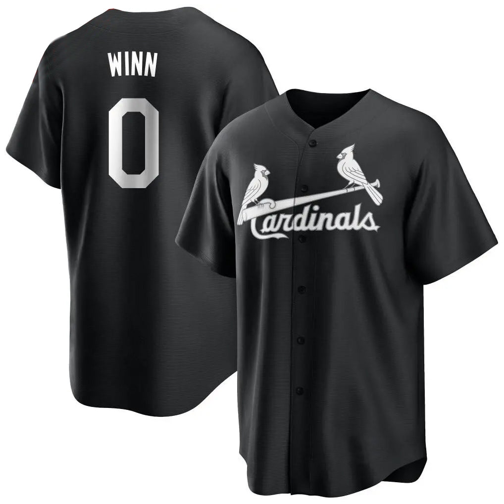 tocy St. Louis Cardinals #0 Masyn Winn Player Black City Connect Home Limited Stitched Jerseys