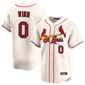 tocy St. Louis Cardinals #0 Masyn Winn Player Cream Home Limited Stitched Jerseys