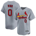 tocy St. Louis Cardinals #0 Masyn Winn Player Gray Home Limited Stitched Jerseys