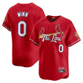 tocy St. Louis Cardinals #0 Masyn Winn Player Red City Connect Limited Stitched Jerseys