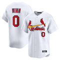 tocy St. Louis Cardinals #0 Masyn Winn Player White Home Limited Stitched Jerseys