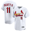 tocy St. Louis Cardinals #11 Victor Scott II Player White Home Limited Stitched Jerseys