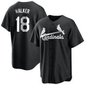 tocy St. Louis Cardinals #18 Jordan Walker Player Black City Connect Home Limited Stitched Jerseys