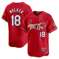 tocy St. Louis Cardinals #18 Jordan Walker Player Red City Connect Limited Stitched Jerseys