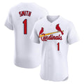 tocy St. Louis Cardinals #1 Ozzie Smith Player White Home Limited Elite Stitched Jerseys