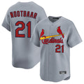 tocy St. Louis Cardinals #21 Lars Nootbaar Player Gary Home Limited Stitched Jerseys