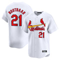 tocy St. Louis Cardinals #21 Lars Nootbaar Player White Home Limited Stitched Jerseys