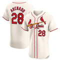 tocy St. Louis Cardinals #28 Nolan Arenado Player Cream Home Limited Elite Stitched Jerseys