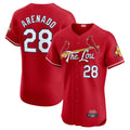 tocy St. Louis Cardinals #28 Nolan Arenado Player Red City Connect Limited Elite Stitched Jerseys