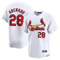 tocy St. Louis Cardinals #28 Nolan Arenado Player White Home Limited Stitched Jerseys