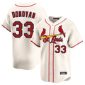 tocy St. Louis Cardinals #33 Brendan Donovan Player Cream Home Limited Stitched Jerseys