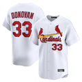 tocy St. Louis Cardinals #33 Brendan Donovan Player White Home Limited Stitched Jerseys