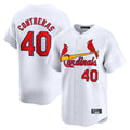 tocy St. Louis Cardinals #40 Willson Contreras Player White Home Limited Stitched Jerseys
