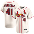 tocy St. Louis Cardinals #41 Alec Burlesona Player Cream Home Limited Stitched Jerseys