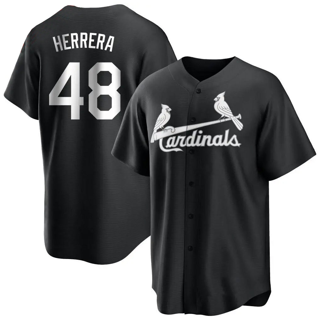 tocy St. Louis Cardinals #48 Ivan Herrera Player Black City Connect Home Limited Stitched Jerseys