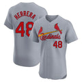 tocy St. Louis Cardinals #48 Ivan Herrera Player Gray Home Limited Elite Stitched Jerseys