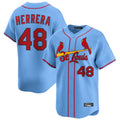 tocy St. Louis Cardinals #48 Ivan Herrera Player Light Blue  Home Limited Stitched Jerseys