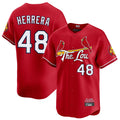 tocy St. Louis Cardinals #48 Ivan Herrera Player Red City Connect Limited Stitched Jerseys