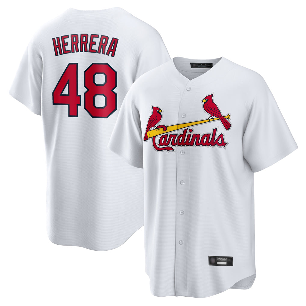 tocy St. Louis Cardinals #48 Ivan Herrera Player White Home Game Stitched Jerseys