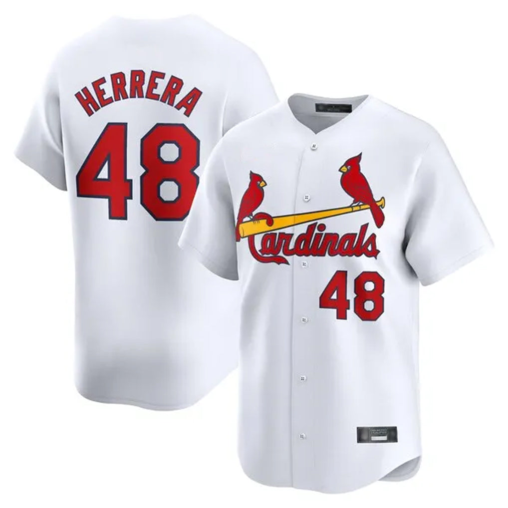 tocy St. Louis Cardinals #48 Ivan Herrera Player White Home Limited Stitched Jerseys