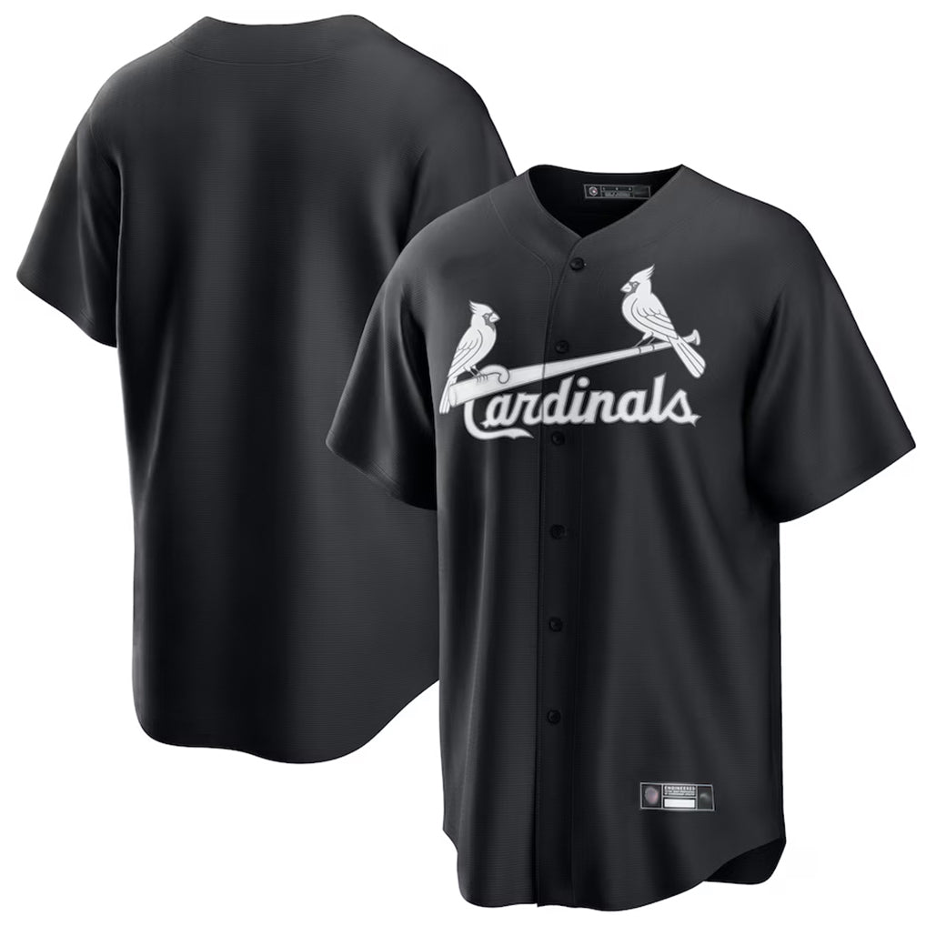 tocy St. Louis Cardinals Blank Player Black Cooperstown Collection Limited Stitched Jerseys