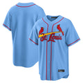 tocy St. Louis Cardinals Blank Player Light Blue Home Limited Game Stitched Jerseys