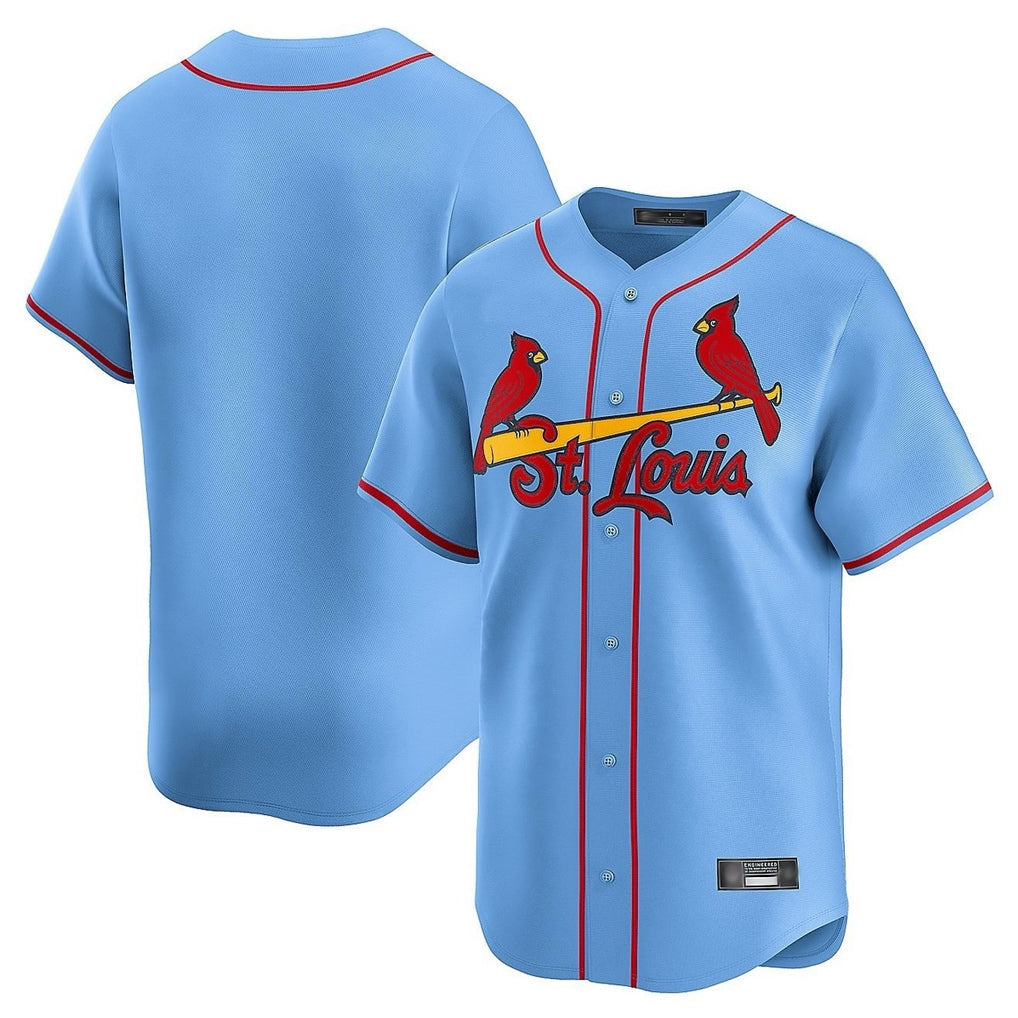 tocy St. Louis Cardinals Blank Player Light Blue Home Limited Stitched Jerseys